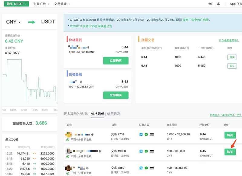 图片[2] - OTCBTC交易所如何使用场外交易购买USDT？详细图文教程