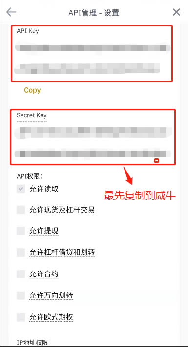 图片[3] - 如何在币安创建API并绑定到威牛AI?币安创建API使用教程