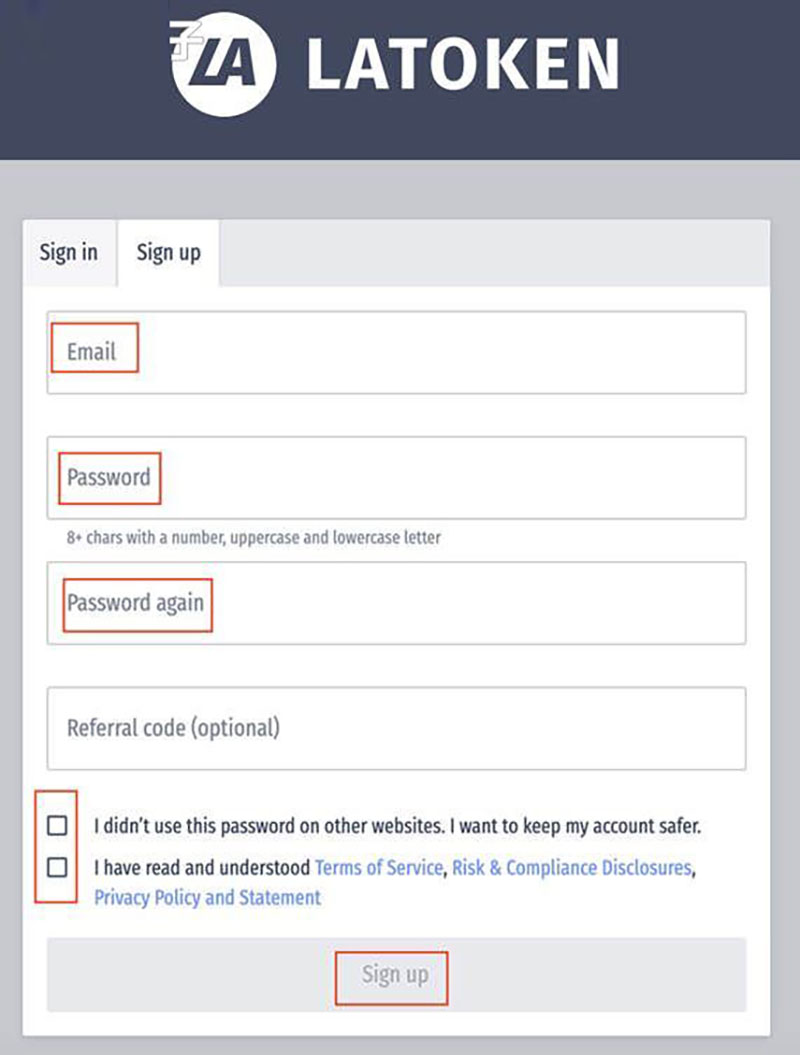 图片[2] - LATOKEN交易所怎么注册？LATOKEN注册教程介绍