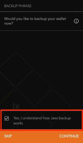 图片[7] - Jaxx(钱包)Wallet新手注册及使用教程