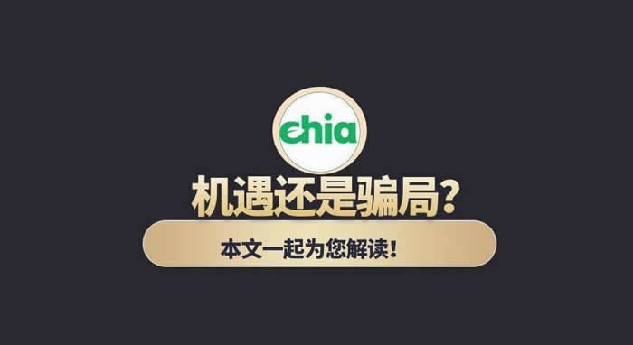 图片[1] - chia(奇亚)项目到底是骗局还是机遇?