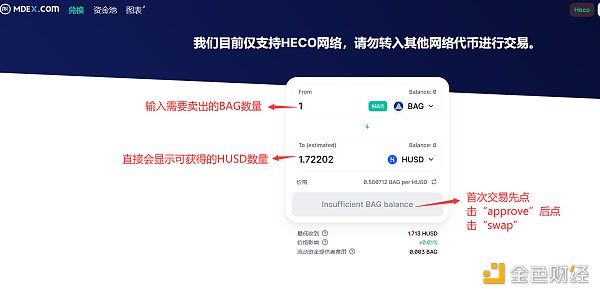 图片[8] - 怎么在Mdex上买卖BAG?BASIS GOLD交易教程