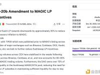 TreasureDAO发起MAGIC LP激励修正案，将降低LP激励