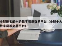 炒币平台app哪个最好使用最多?十大数字货币交易平台排名