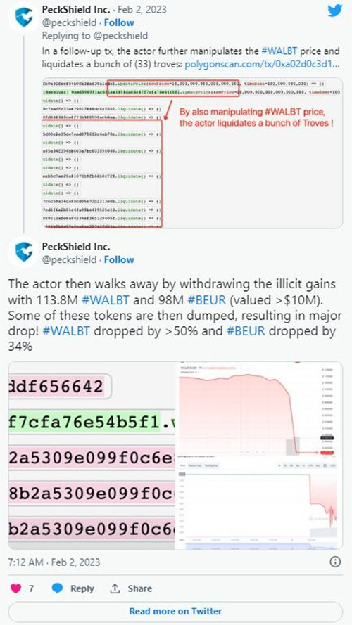 图片[3] - BonqDAO协议在oracle黑客攻击后遭受1.2亿美元的损失