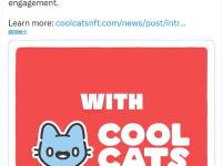 NFT项目Cool Cats推出“Cool Score”评分和奖励系统