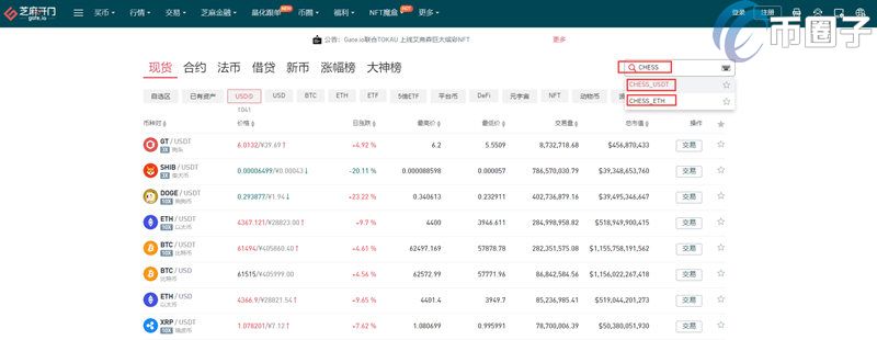 图片[3] - CHESS币怎么买？CHESS币买入和交易教程介绍