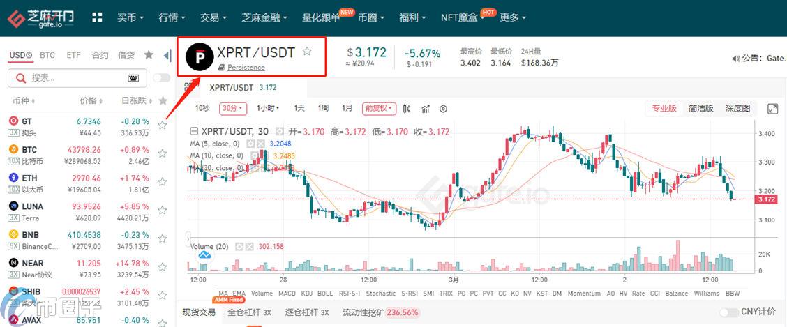 图片[3] - XPRT币怎么买？XPRT币交易所购买教程介绍