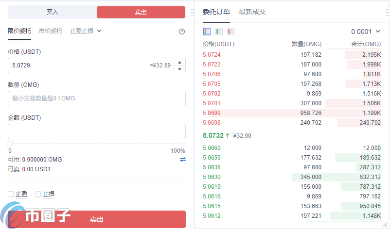 图片[4] - OMG币怎么买？嫩模币买入和交易教程详解