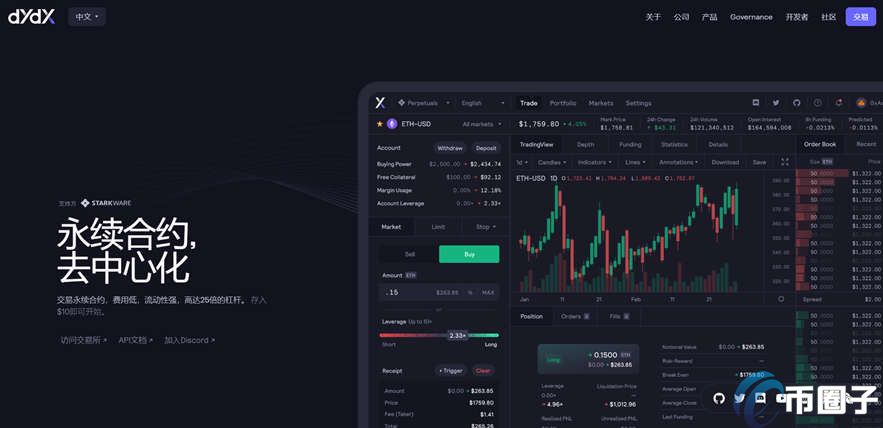 图片[1] - dYdX交易所怎么样？dYdX交易所安全吗？