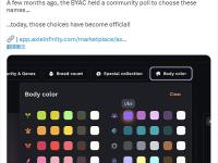 Axie Infinity推出“Body Color Filter”新功能