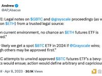 知情人士：现货BTC ETF将于2024年推出