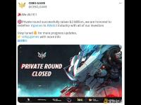 Web3游戏Battlegrounds开发商CEBG Game完成300万美元私募轮融资