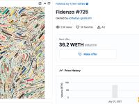 苏富比NFT市场Sotheby’s Metaverse宣布拍卖Fidenza #725