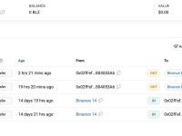 某巨鲸钱包今天以亏损的方式向Binance存入了1216万枚BLZ