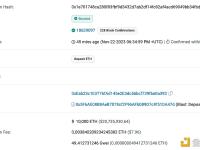 某鲸鱼向L2网络Blast存入1万枚ETH