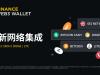 币安Web 3钱包完成Bitcoin、Bitcoin Cash、Litecoin、Dogecoin、Sei网络集成