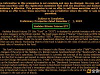 Hashdex就其现货比特币ETF向SEC递交S-1修正案