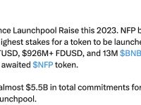 NFPrompt在币安Launchpool中创下约55亿美元质押记录