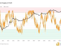 94.5%的BTC供应目前处于盈利状态