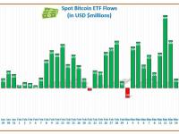 现货比特币ETF昨日净流出8800万美元