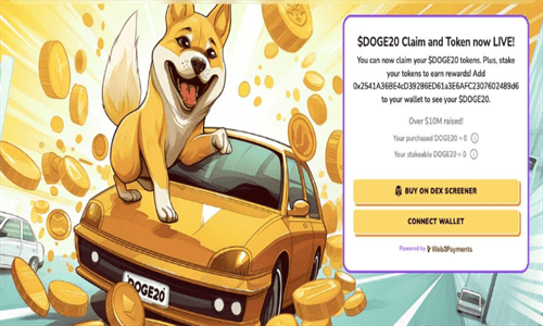 图片[1] - Dogecoin20登陆Uniswap首小时涨幅破百