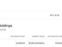 Bitwise BITB连续两日减持比特币，截至4月26日持仓降至33,888枚BTC