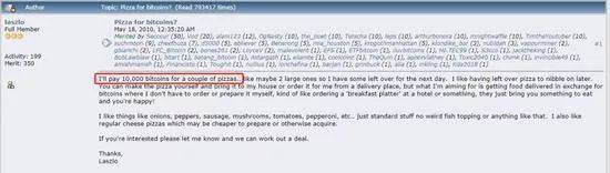 图片[2] - 一万枚BTC只值25美元？不得不说的比特币披萨往事
