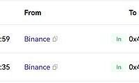 某巨鲸3小时前从Binance中提出4200枚ETH