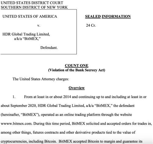 图片[2] - BitMEX承认违反美国反洗钱法规，面临法律后果