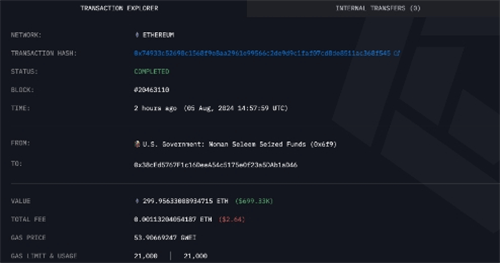 图片[2] - 美国政府控制钱包转移巨额以太坊，市场反应冷淡
