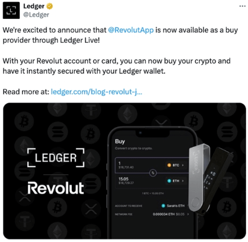 图片[2] - Revolut携手Ledger，在欧洲经济区扩展加密货币支付渠道