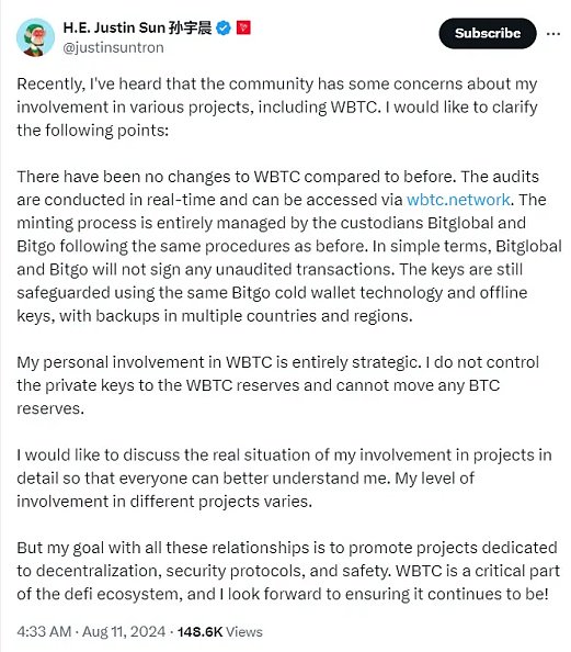 图片[5] - 承兑商接连出逃 WBTC“孙宇晨”效应持续发酵