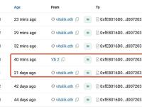 Vitalik.eth于40分钟前将800枚ETH转入多签钱包，出售其中190枚