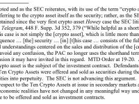 Coinbase首席律师：SEC会对其代币本身是证券引起的混淆表示遗憾