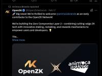 新一代以太坊二层网络OpenZK获得Animoca早期投资